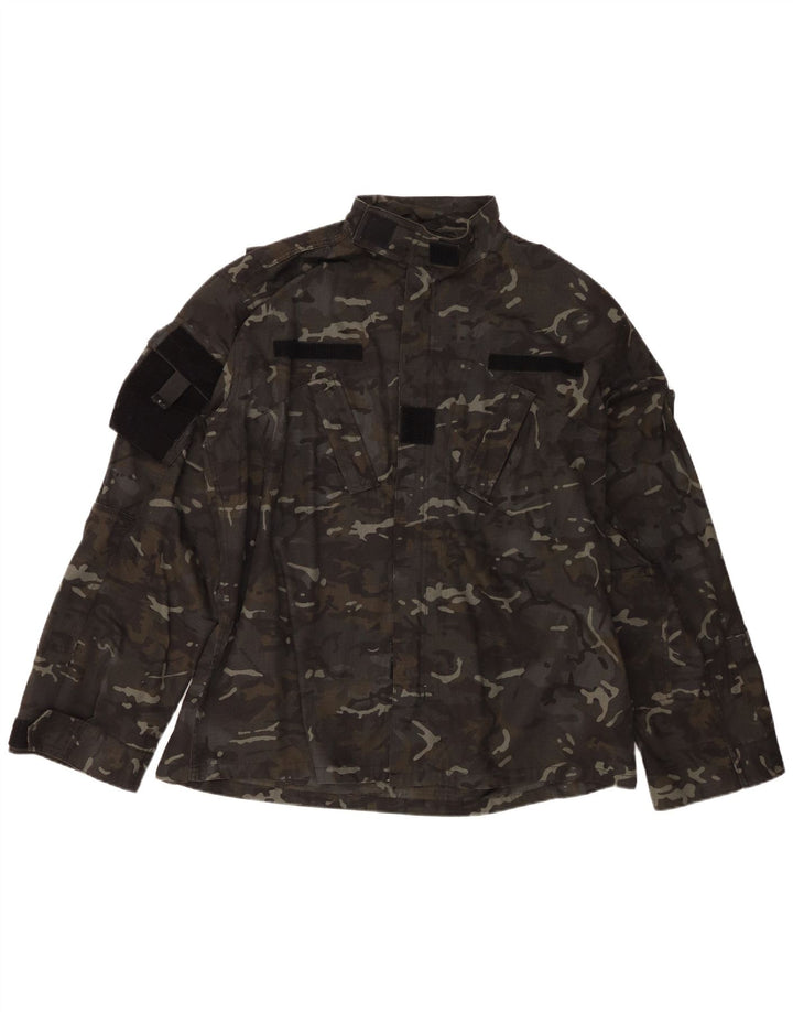 Kombat Herren-Militärhemd 2XL Graues Tarn-Polyester