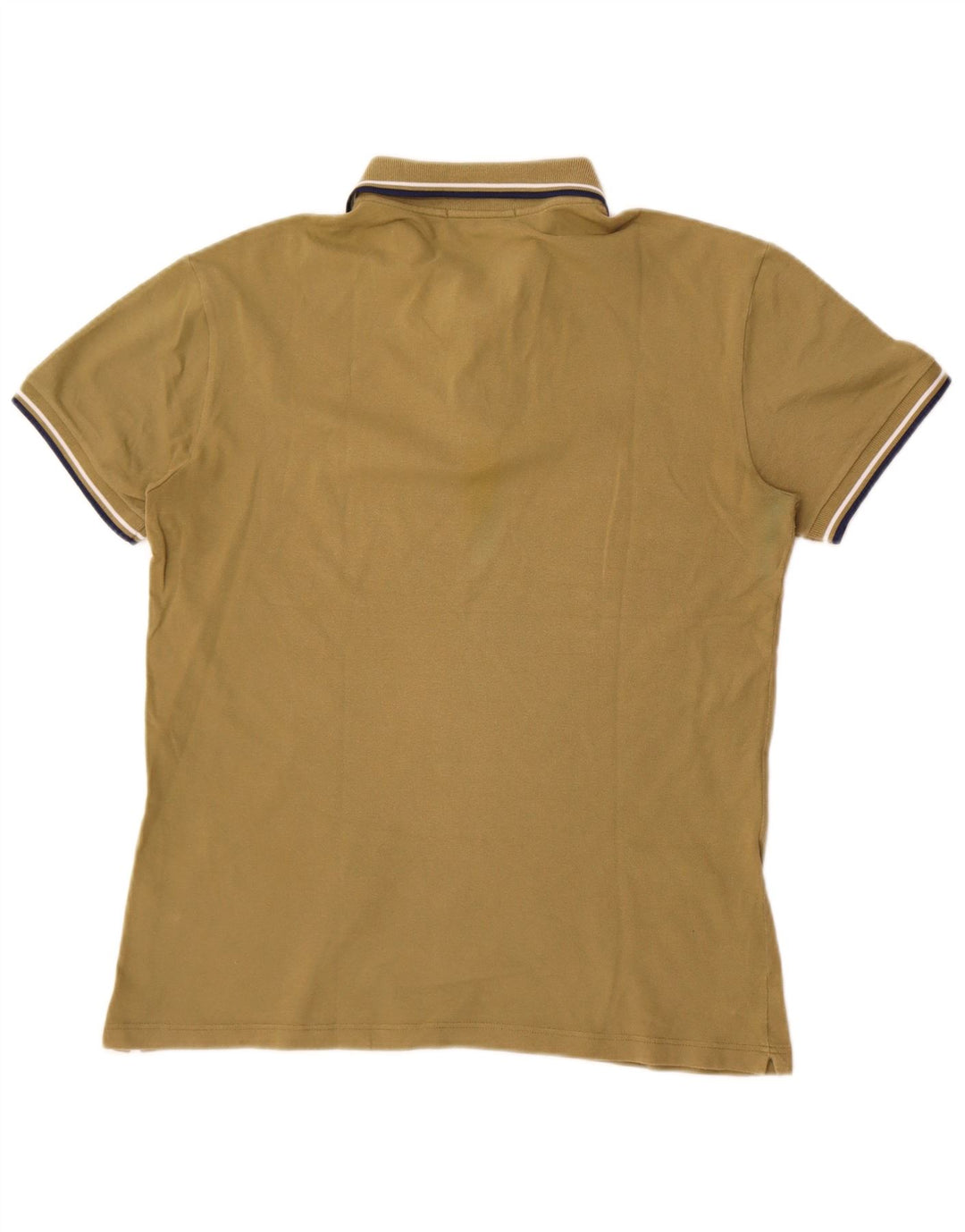 Fred Perry Leichtes und dehnbares Herren-Poloshirt aus mittlerer Khaki-Baumwolle