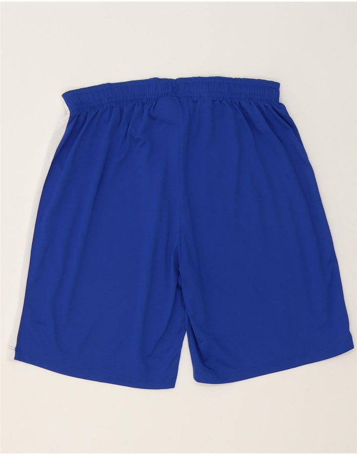 Nike Herren Dri Fit Sportshorts Mittelblaues Colourblock-Polyester