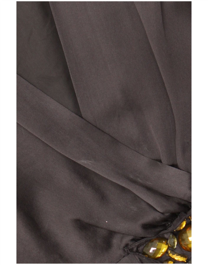 Ärmelloses A-Linien-Kleid für Damen von Phase Eight, Gr. 46, Größe L, graue Seide