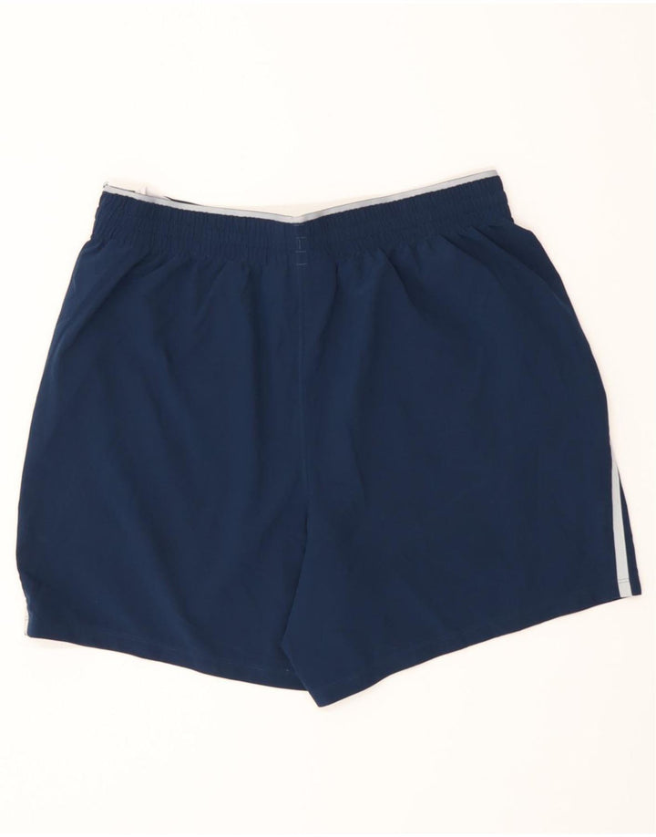 Under Armour Damen Sportshorts UK 16 Large Marineblau Polyester