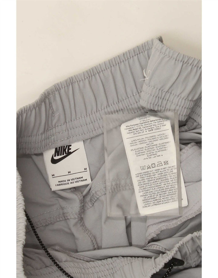 Nike Herren-Cargo-Trainingshose mit grafischem Muster, mittelgraues Nylon