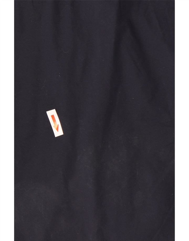 Pinguin-Herrenhemd 2XL aus marineblauer Baumwolle