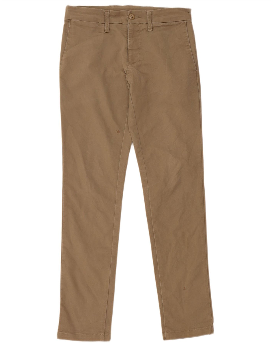 CARHARTT Herren Slim Chinohose W29 L32 Beige Baumwolle