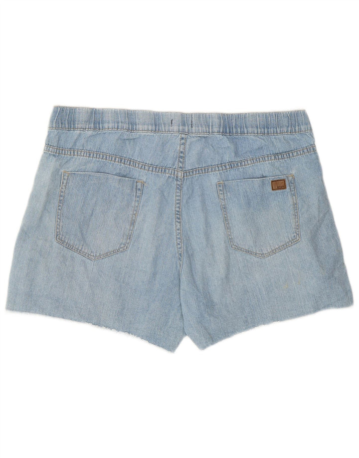 Roxy Damen-Jeansshorts, Größe L, W34, Blau, Baumwolle
