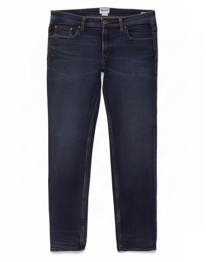 Timberland Herren Slim Jeans W36 L32 Blaue Baumwolle
