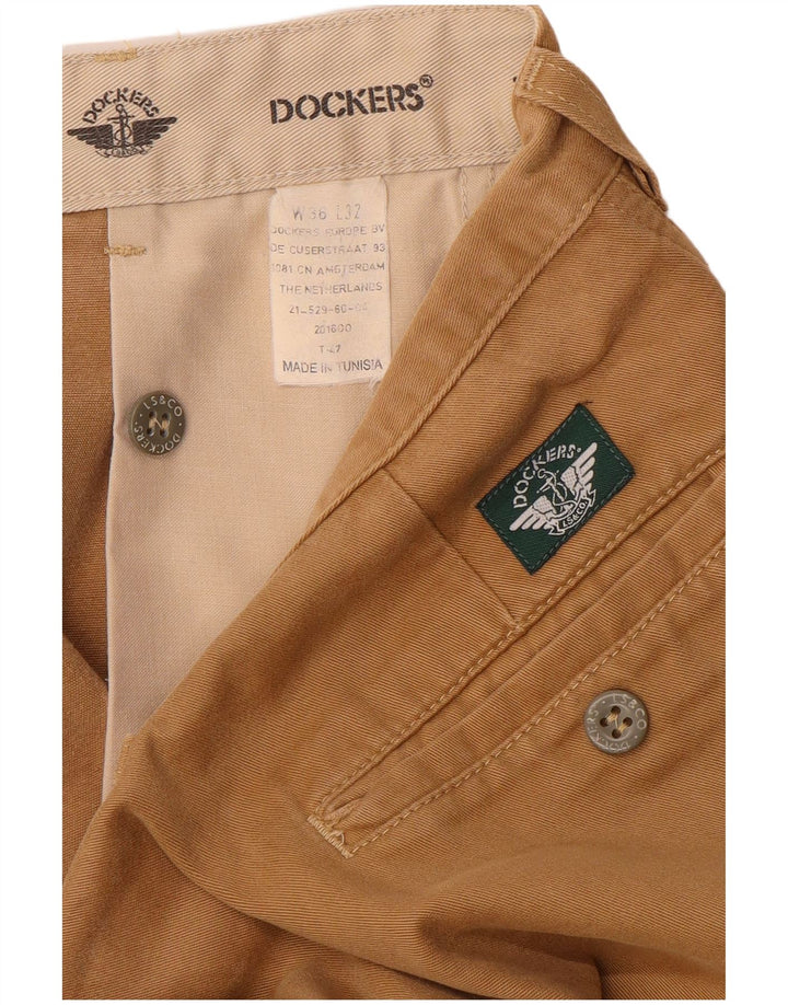Dockers Herren Pegged Chino-Hose W36 L32 Beige