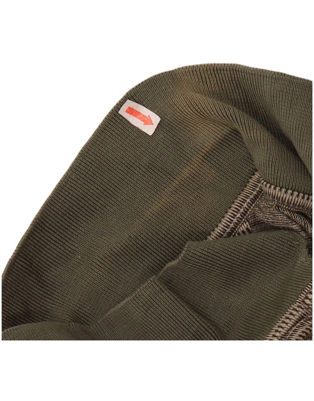 IZOD Herren-Poloshirt, mittelgroße Khaki-gestreifte Baumwolle