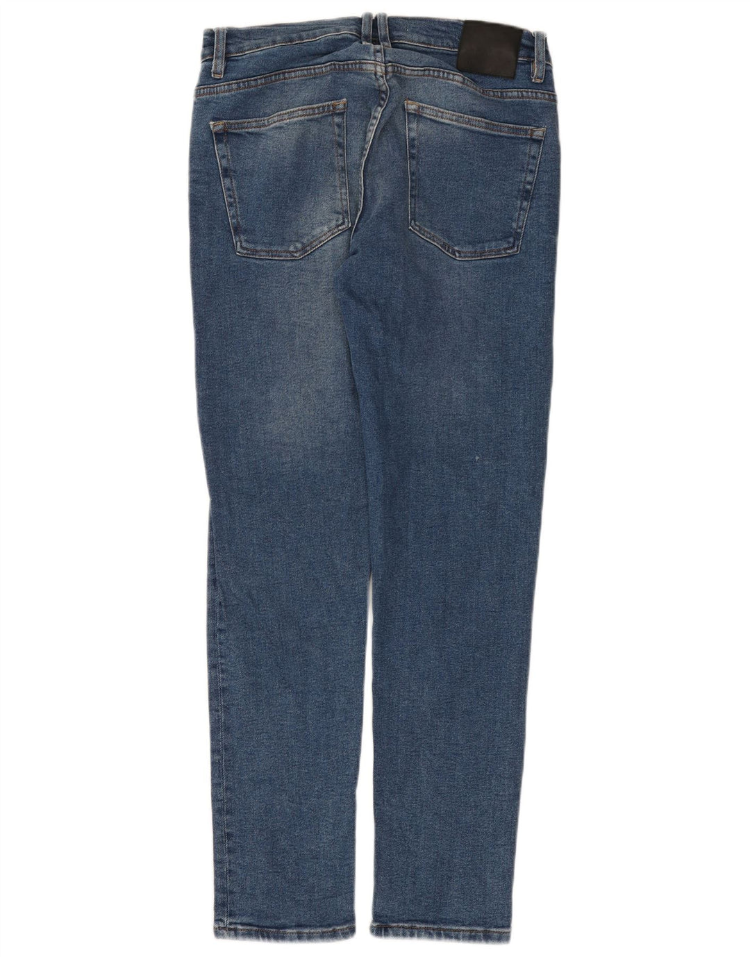 Zara Herren Slim Jeans EU 42 Large W32 L31 Blaue Baumwolle