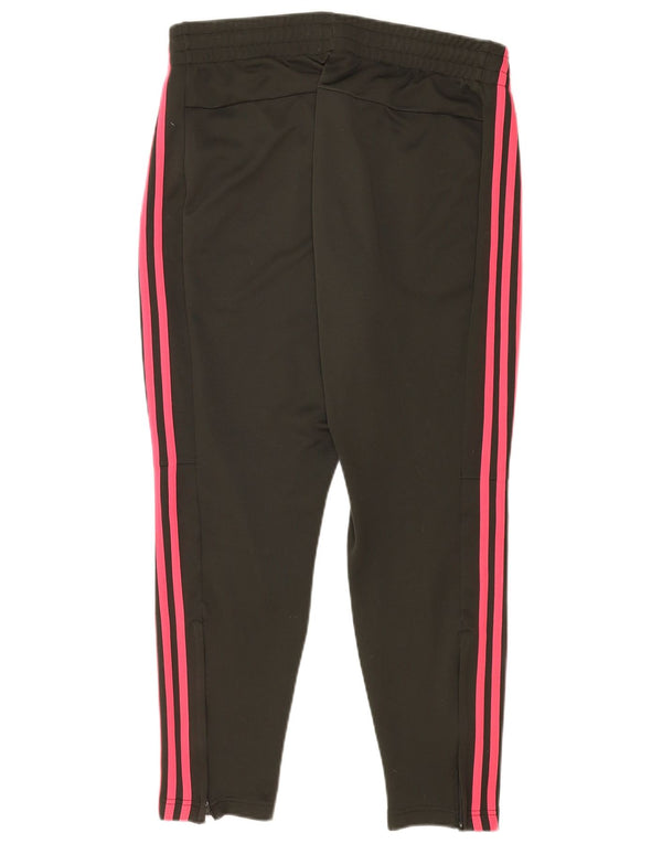 Adidas Damen Trainingshose UK 16/18 Large Schwarz Polyester
