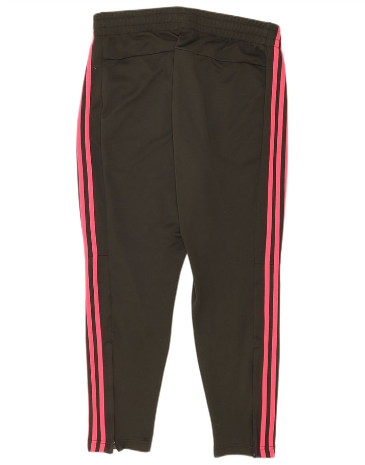 Adidas Damen Trainingshose UK 16/18 Large Schwarz Polyester