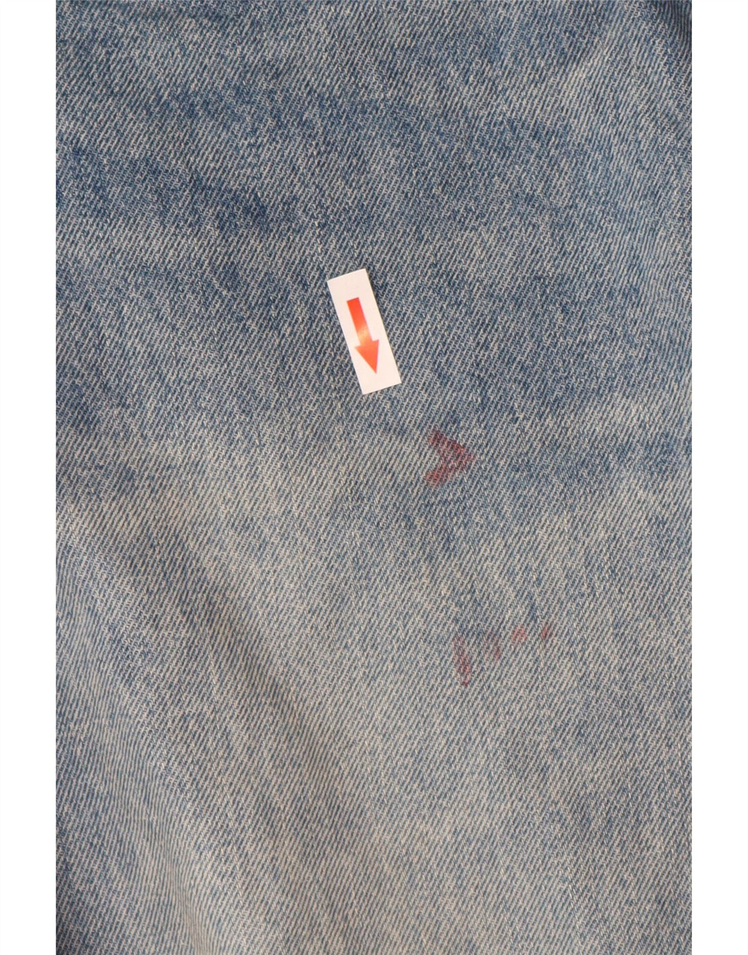 Levi's Herren 551 Straight Jeans W34 L32 Blaue Baumwolle
