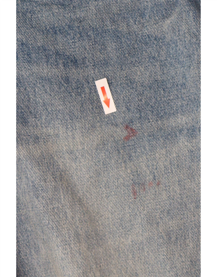 Levi's Herren 551 Straight Jeans W34 L32 Blaue Baumwolle