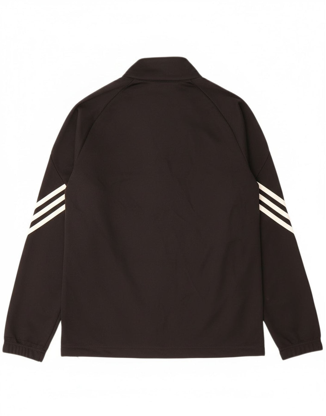 Adidas Jungen Climalite Trainingsanzug Top Jacke 13-14 Jahre Schwarz Polyester