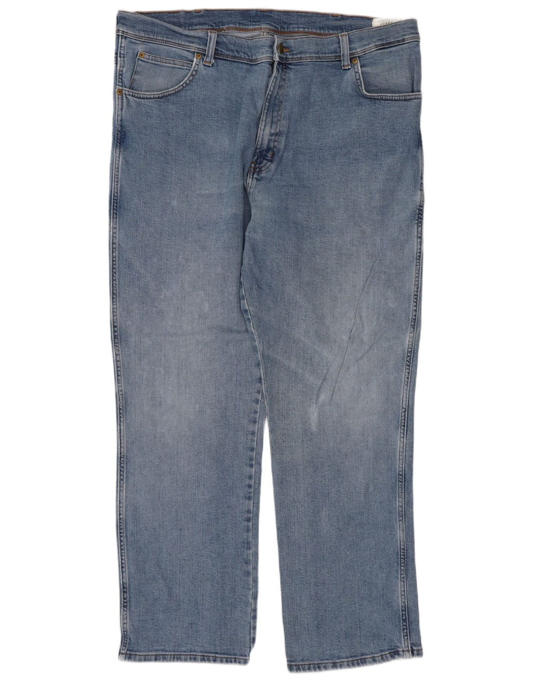 Wrangler Herren-Jeans mit normaler Passform, gerade Passform, Breite 40, Länge 30, Blau, Baumwolle