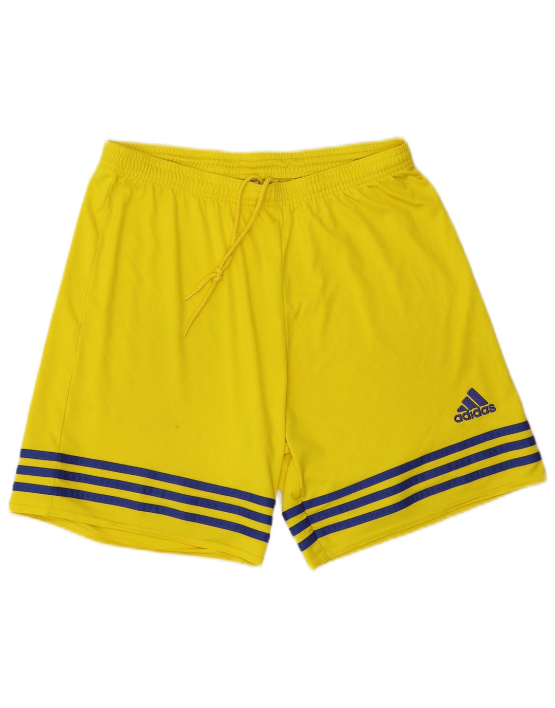 Adidas Herren Climalite Sport Shorts Großes gelbes Polyester