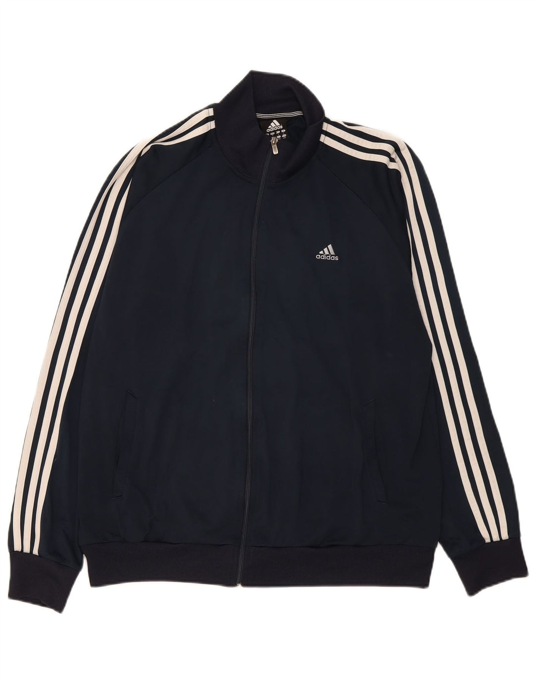 Adidas Clima 365 Herren-Trainingsanzug, Oberteil, Größe L, Marineblau, Polyester