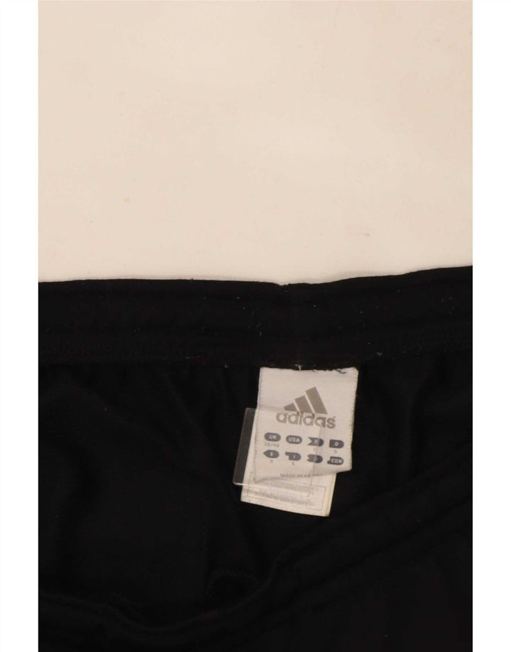 Adidas Herren Trainingshose Jogger UK 38/40 Medium Schwarz Polyester