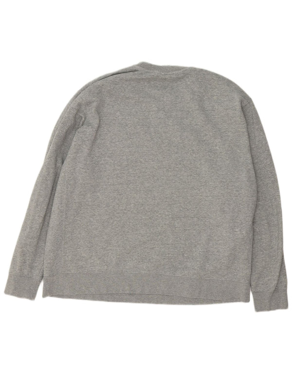 Nike Herren Sweatshirt Pullover XL Grau Baumwolle