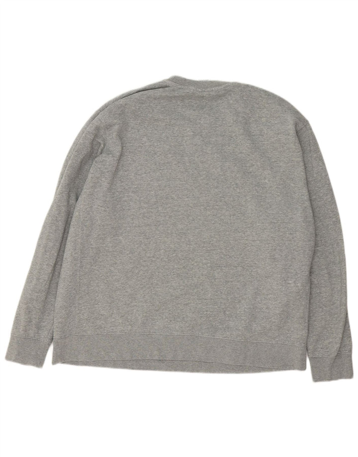 Nike Herren Sweatshirt Pullover XL Grau Baumwolle