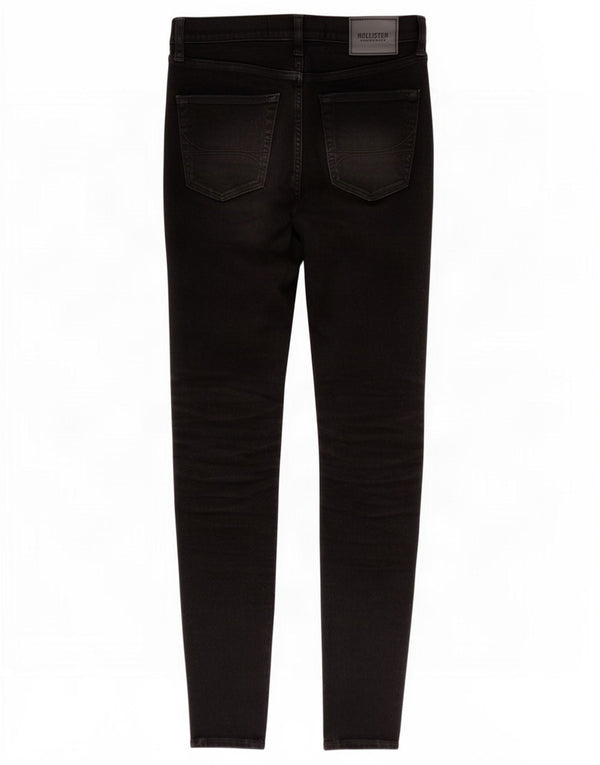 Hollister Damen Super Skinny Jeans W28 L34 Schwarze Baumwolle
