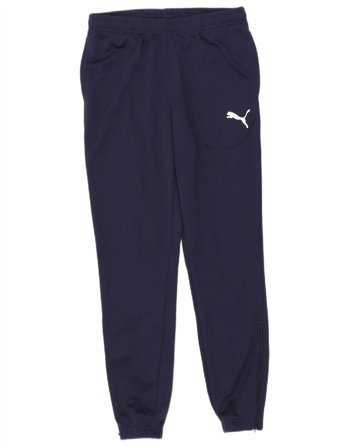 Puma Herren-Trainingshose, Jogginghose, Mittelblau, Polyester