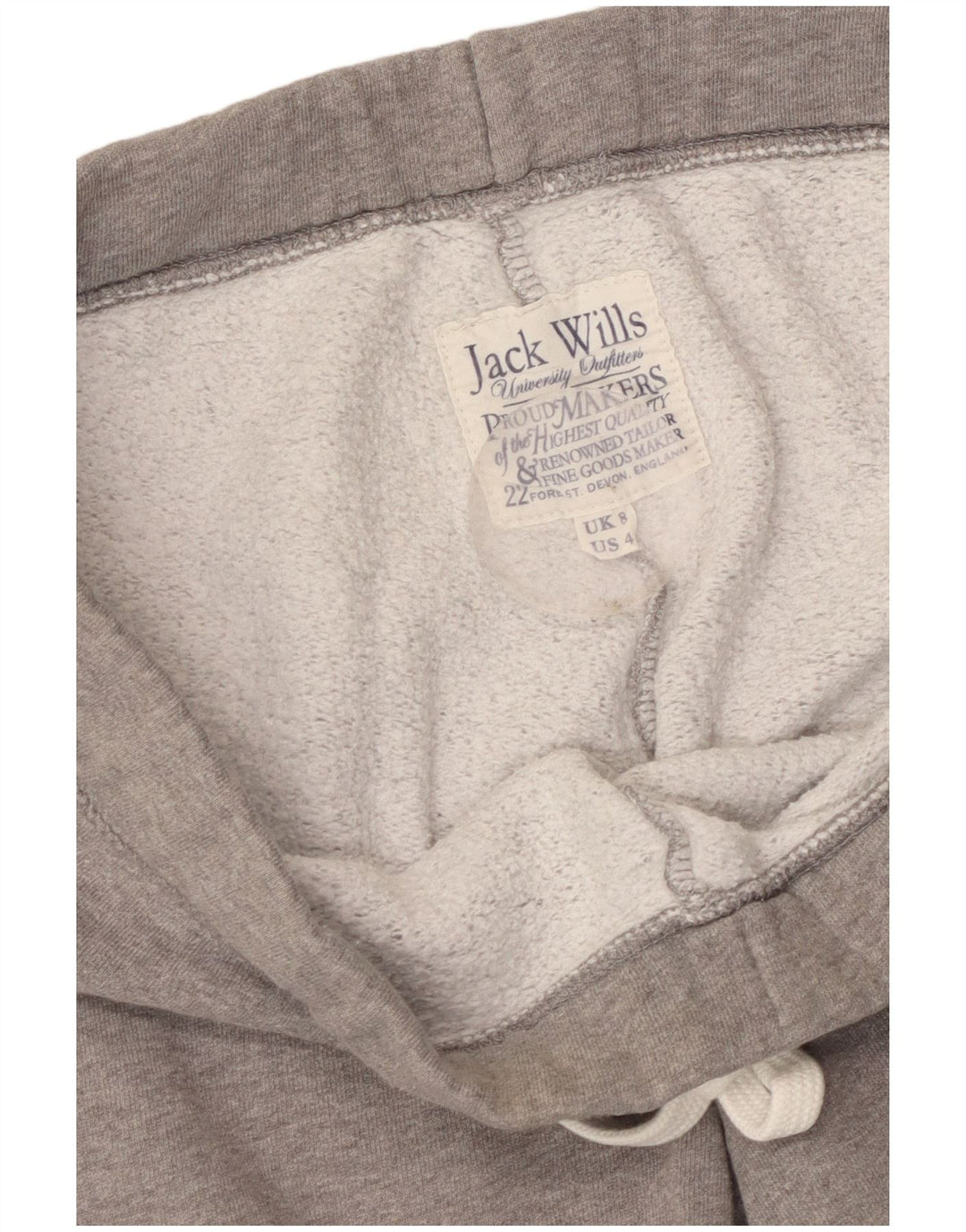 JACK WILLS Damen-Trainingsanzughose mit Grafik, Größe S, Grau