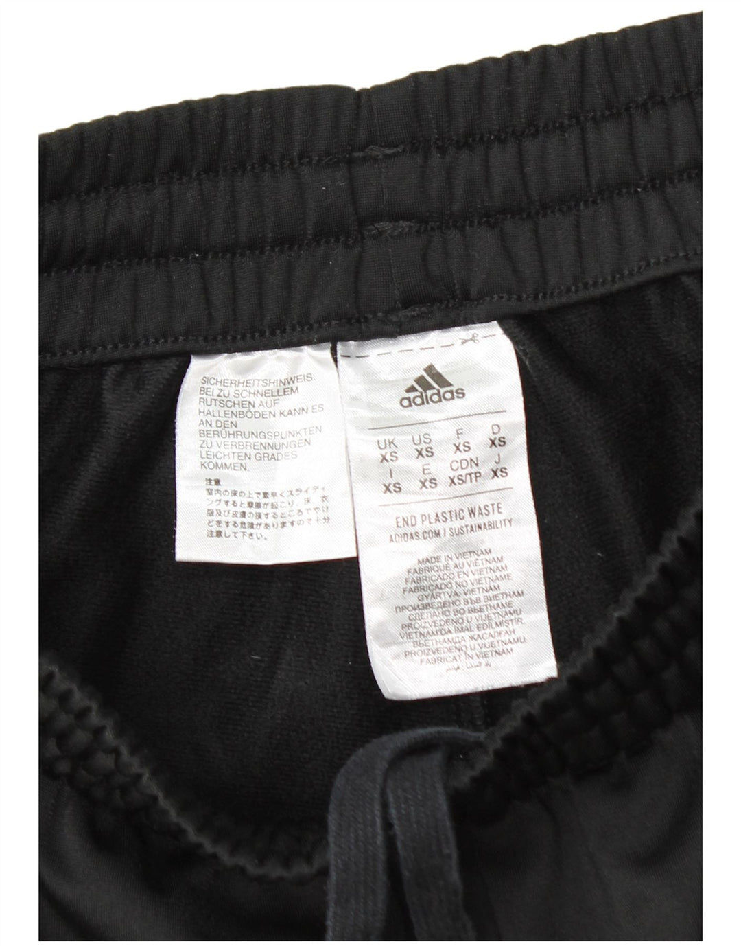 Adidas Herren Trainingshose Jogger XS Schwarz Polyester