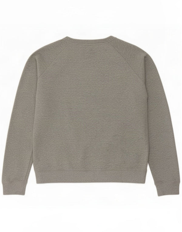 Jack Wills Damen Sweatshirt-Pullover UK 10 Small Grey Cotton