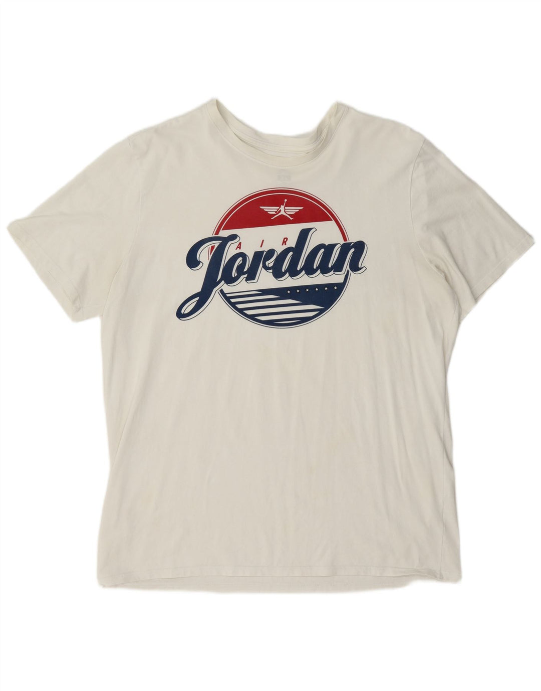 Jordan Herren Grafik T-Shirt Top XL Weiß