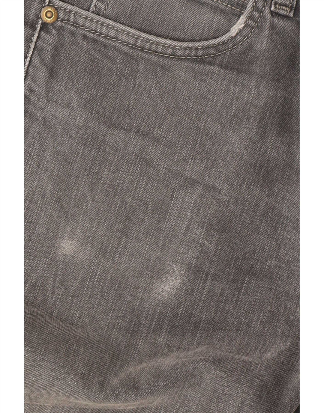 Lee Herren Powell Slim Jeans W33 L34 Graue Baumwolle