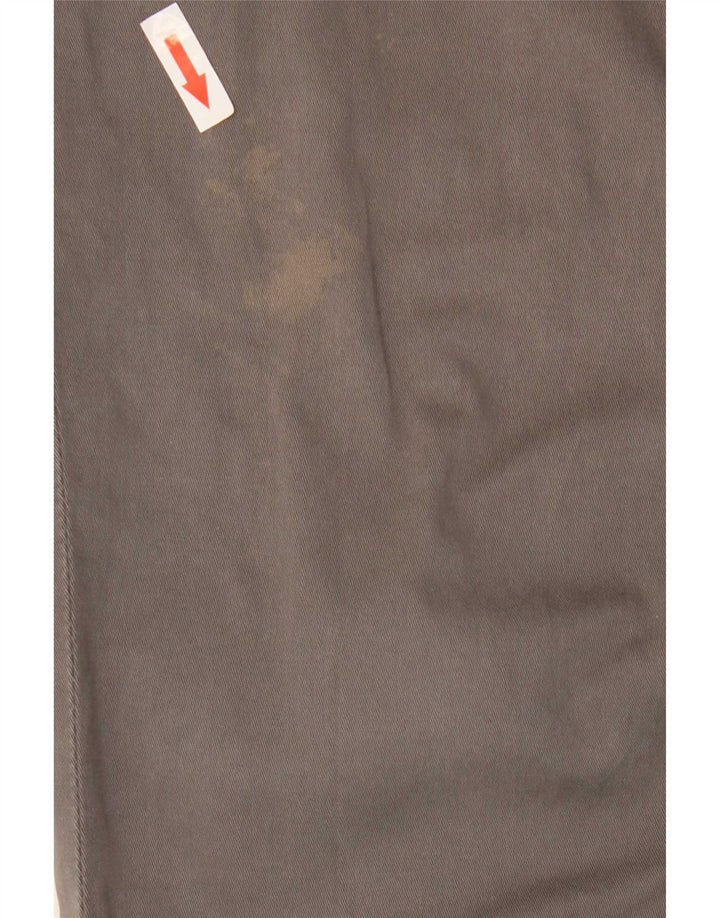 Zara Damen Jogger-Chinohose, Größe L, W32, L27, Grau