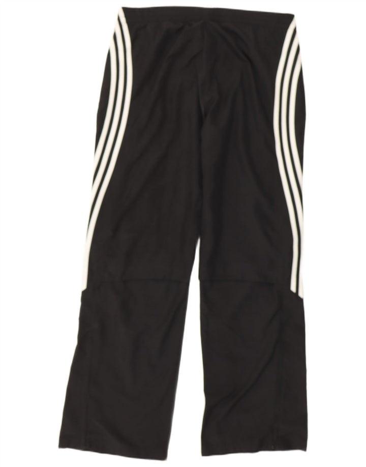 ADIDAS Damen Trainingshose UK 12 Medium Schwarz Polyester