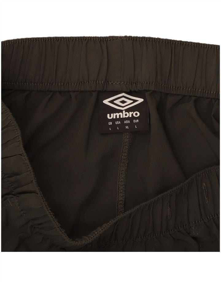 Umbro Herren-Badeshorts, groß, Khaki, Polyester