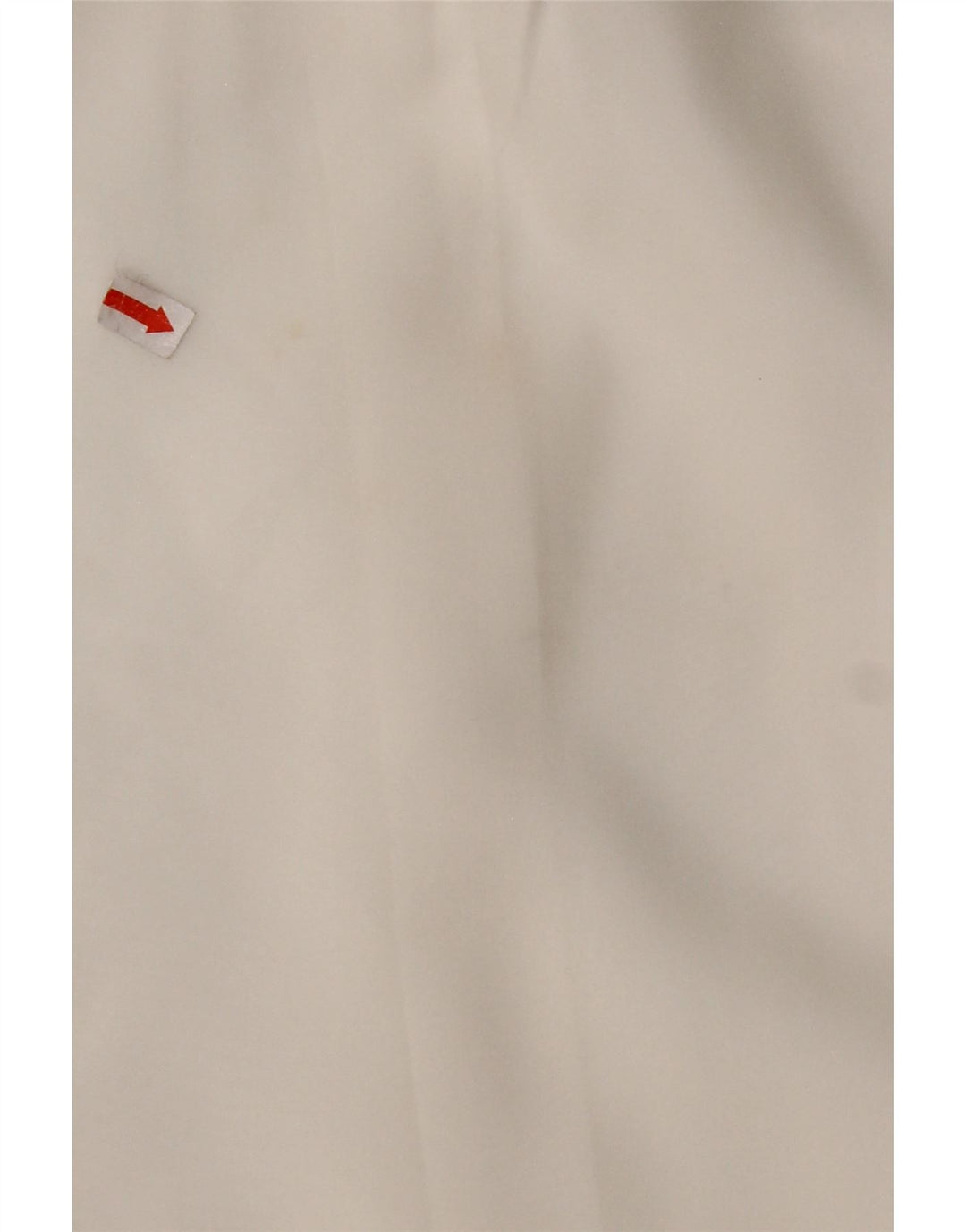 VINTAGE Damen Hemdbluse mit Rüschen vorne, UK 16, Groß, Weiß