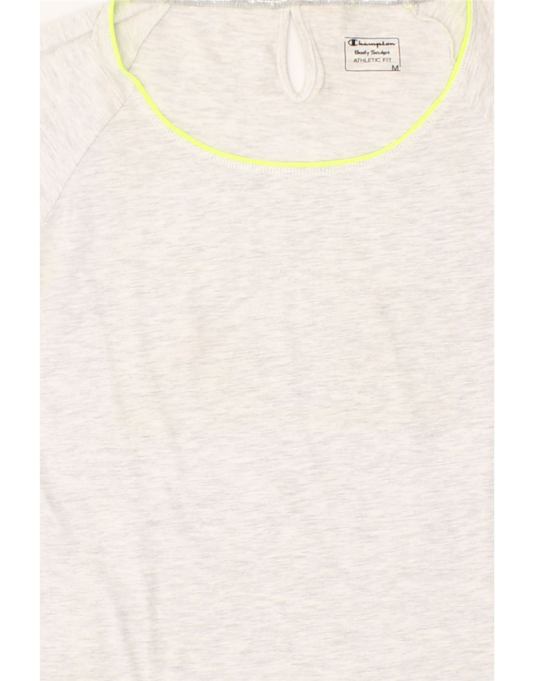 CHAMPION Womens Athletic Fit  T-Shirt Top UK 12 Medium Grey Vintage Champion and Second-Hand Champion from Messina Hembry 