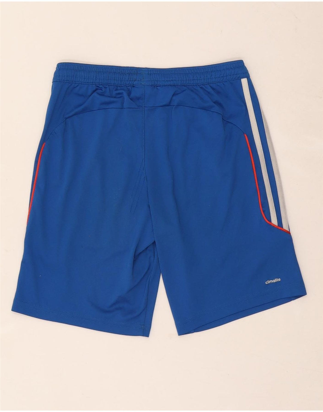 Adidas Jungen Climalite Sport Shorts 9-10 Jahre Blau Polyester