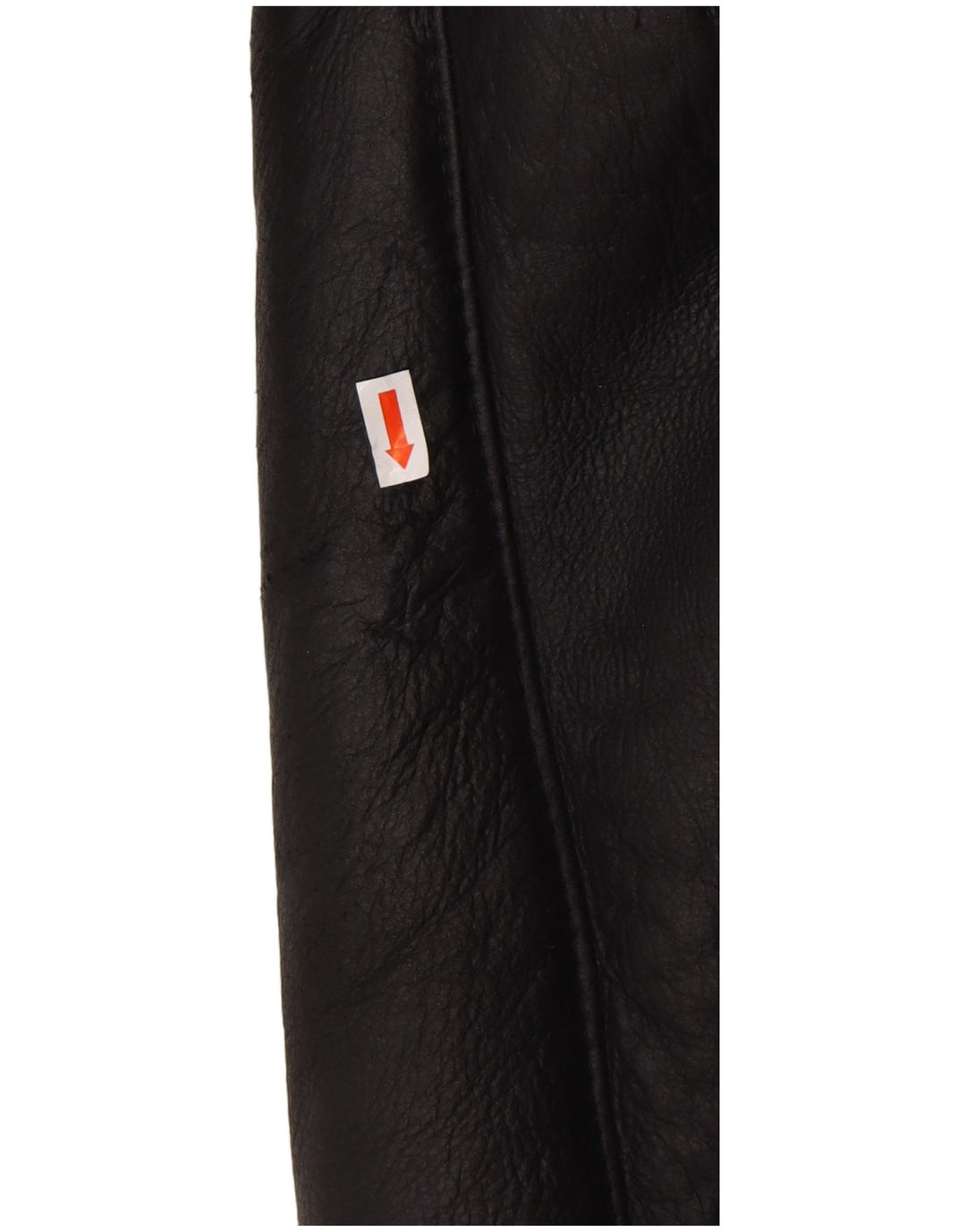 VINTAGE Damen Übergroßer Lammfellmantel UK 16 Large Schwarz