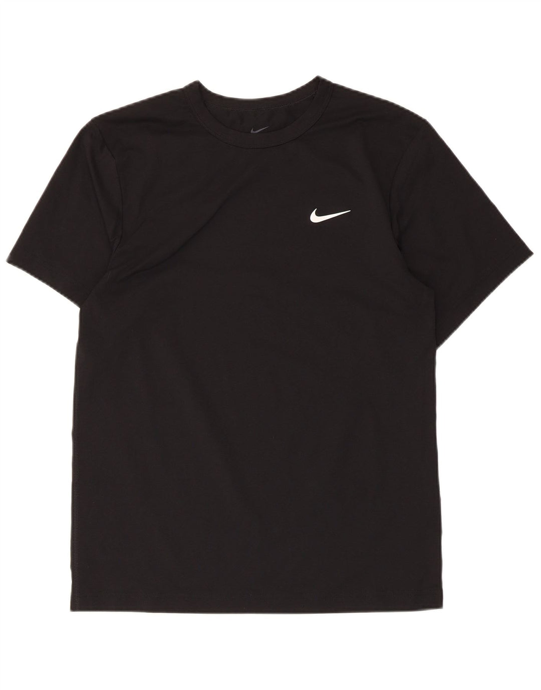 Nike Herren Dri Fit T-Shirt Top Small Schwarz Polyester