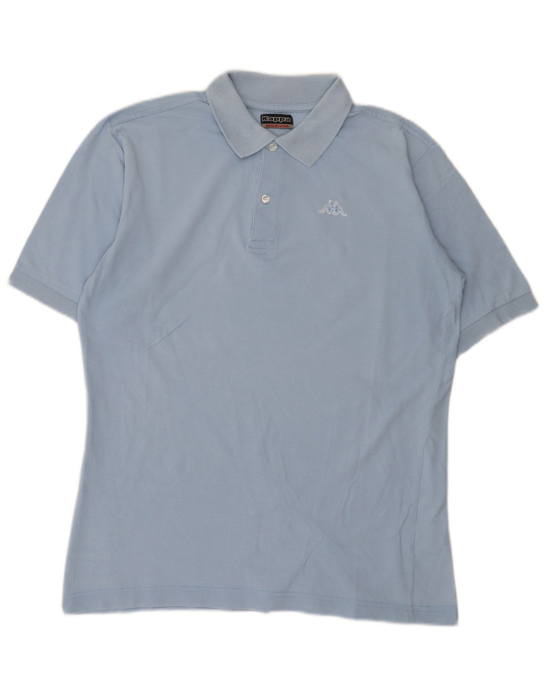 KAPPA Herren Poloshirt mittelblaue Baumwolle