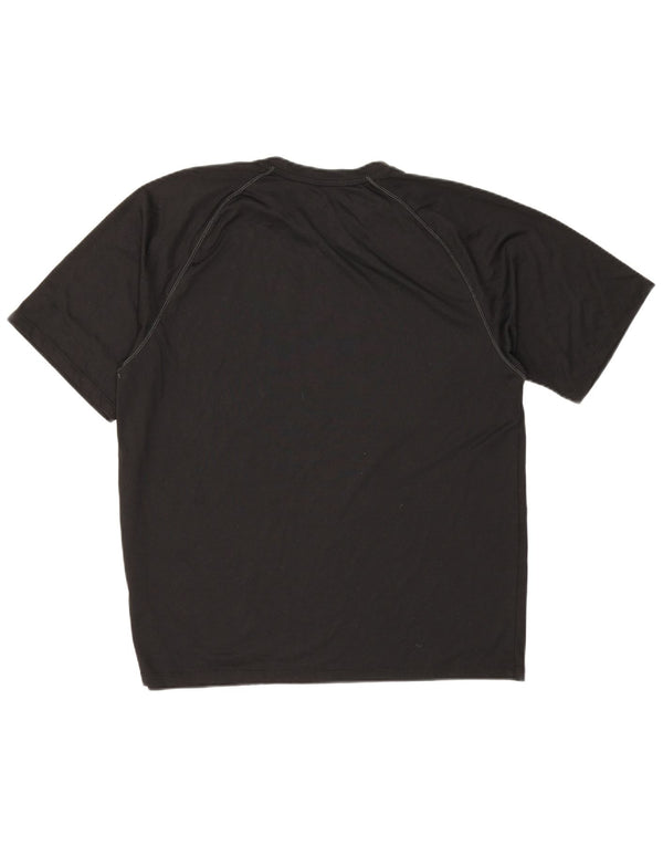 Adidas Herren UNC Pembroke Graphic T-Shirt Top Large Schwarz Polyester