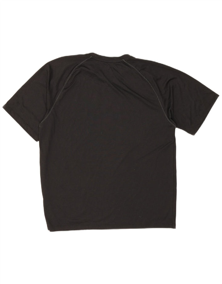 Adidas Herren UNC Pembroke Graphic T-Shirt Top Large Schwarz Polyester