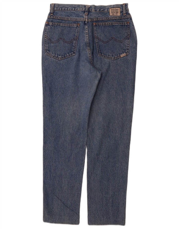 BENETTON Womens Slim Jeans IT 46 Large W30 L28 Blue Cotton