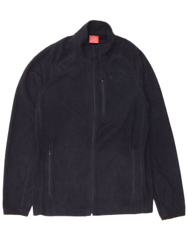Champion Damen Fleecejacke UK 14 Medium Marineblau Polyester