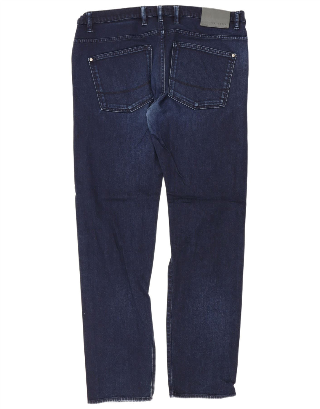 Ted Baker Herren-Jeans mit normaler Passform, gerade Passform, W36, L31, Blau, Baumwolle