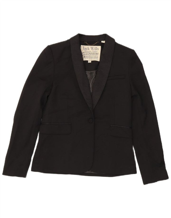 Jack Wills Damen-Blazer „University Outfitters“, Gr. 10, Schwarz