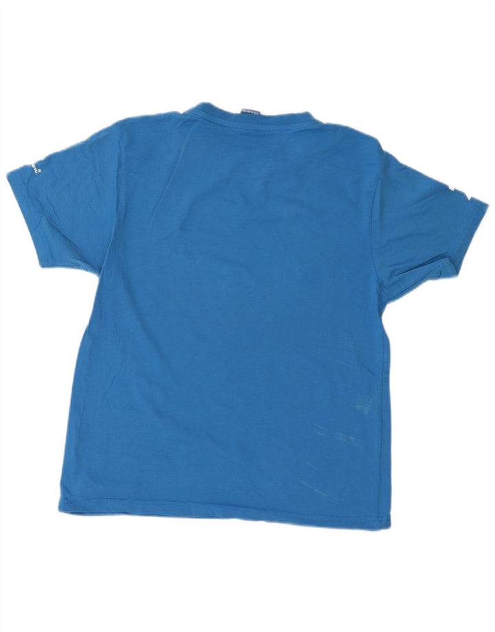 Champion Herren Italia Graphic T-Shirt Top Small Blau