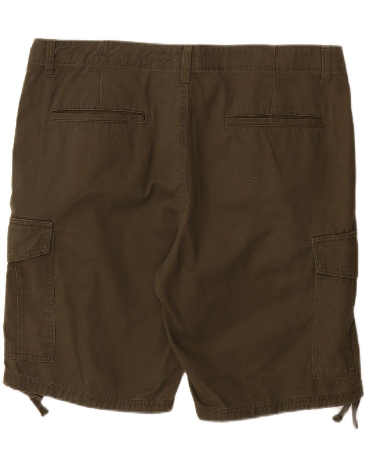 JACK & JONES Mens Regular Cargo Shorts XL W38  Green Cotton Vintage Jack & Jones and Second-Hand Jack & Jones from Messina Hembry 