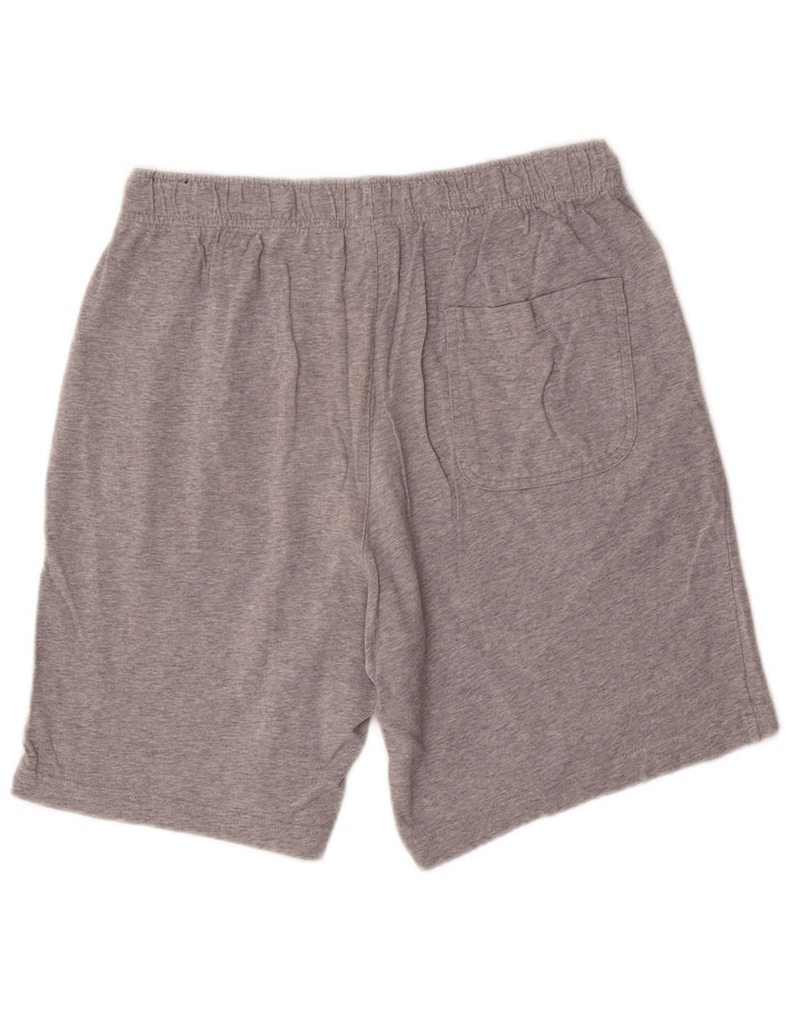 Nike Herren-Sportshorts aus mittelgrauer Baumwolle