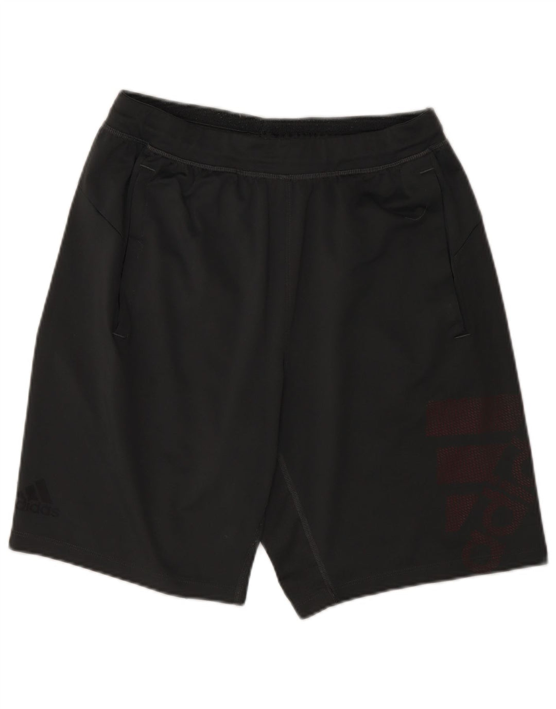 Adidas Herren Graphic Sport Shorts Small Grau Polyester